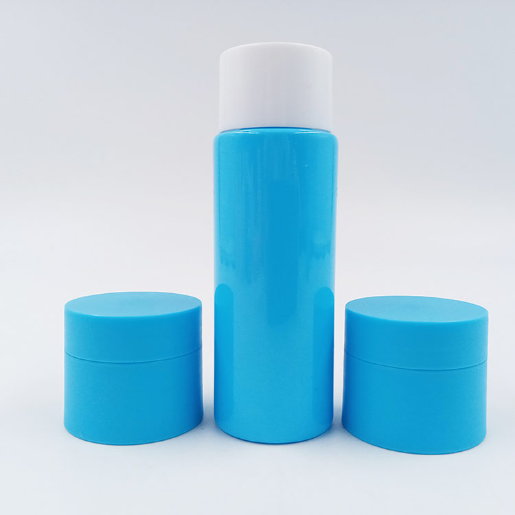 blue 60ml toner bottle set