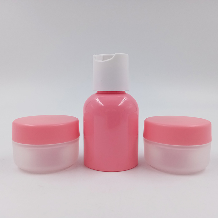 pink matte 60ml toner bottle set