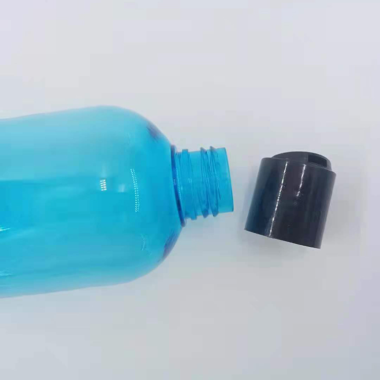 Bottle With Black Disc Cap